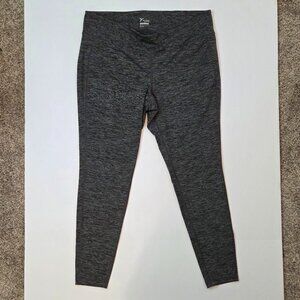 Never Worn - Old Navy Active Go-Dry Leggings, Charcoal Heather Gray, Womens XXL